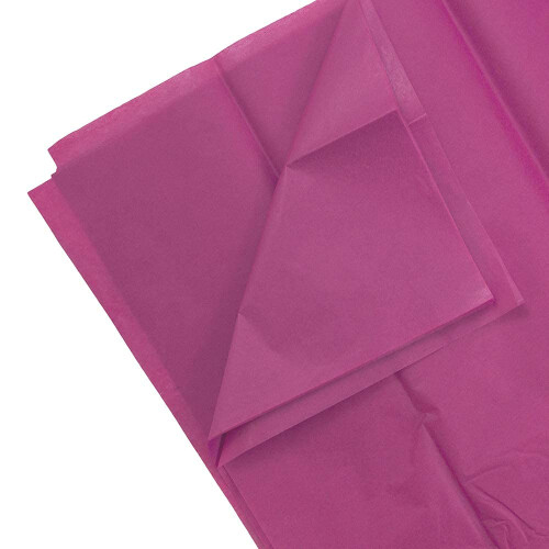 JAM PAPIR Tissue Papir - Fuchsia - 10 Ark/Pak 1