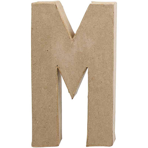 Carta decorativa - ref 26612 - Papel machê - Bege - Interior