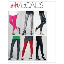 McCall's Patterns M6173 Misses'/Miss Petite Pants and Leggings Size Y (XSM-SML-MED)