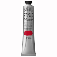 Tintas Acrílicas Profissionais Winsor & Newton, 200ml (6.75-oz) Tubo, Vermelho Naphthol Médio