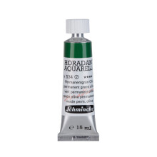 Schmincke - HORADAM AQUARELL - tintas aquarelas de artista, verde oliva permanente - 15 ml
