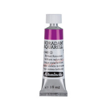 Schmincke - HORADAM AQUARELL - tintas aquareláveis para artistas, Vermelho Violeta Brilhante - 15 ml