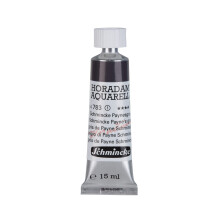 Schmincke - HORADAM AQUARELL - aguarelas finas para artistas, Schmincke Paynes grey - 15 ml