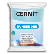 Cernit Number one Clay 56g 7 x 5.5 x 1.5 cm Blue Ciel