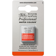 Winsor & Newton 1/2 Godet Professional Water Colour Ecarlate Cadmium