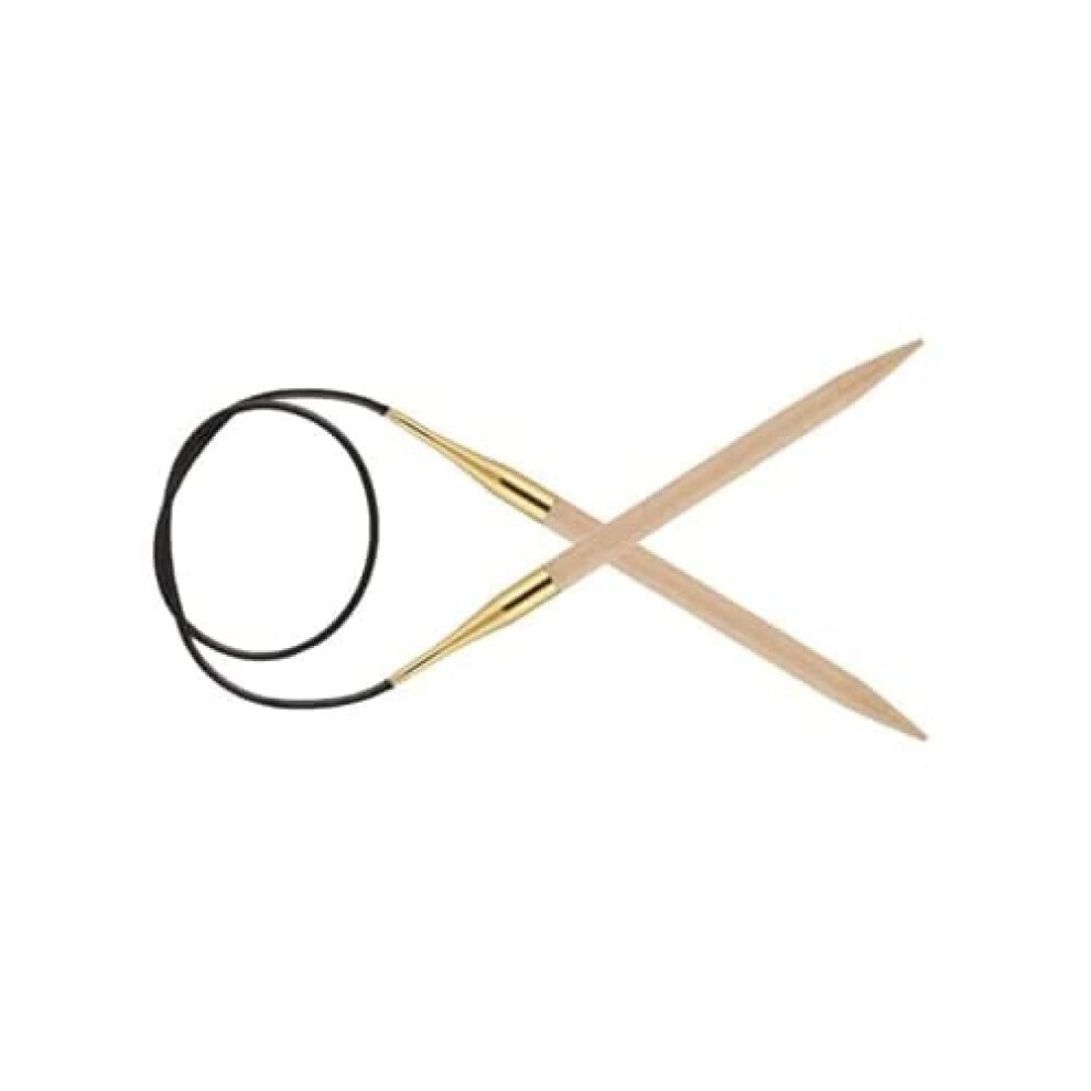 Knitpro Basix - Ferri Circolari (150 Cm, 6,5 Millimetri), Colore Di Betulla-image