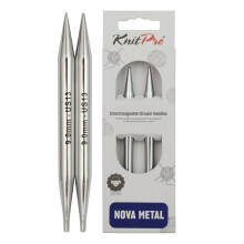 KnitPro Nova Interchangeable Circular Needle 5"""" (13cm) | US Size 13 (9mm)
