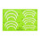 Westcott Large Elipse Template #1 (T-810) 1
