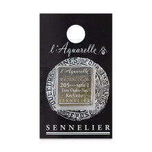 Aquarelle - Sennelier - S1 - Cor Umber Cru (205) - Alta qualidade - Misto