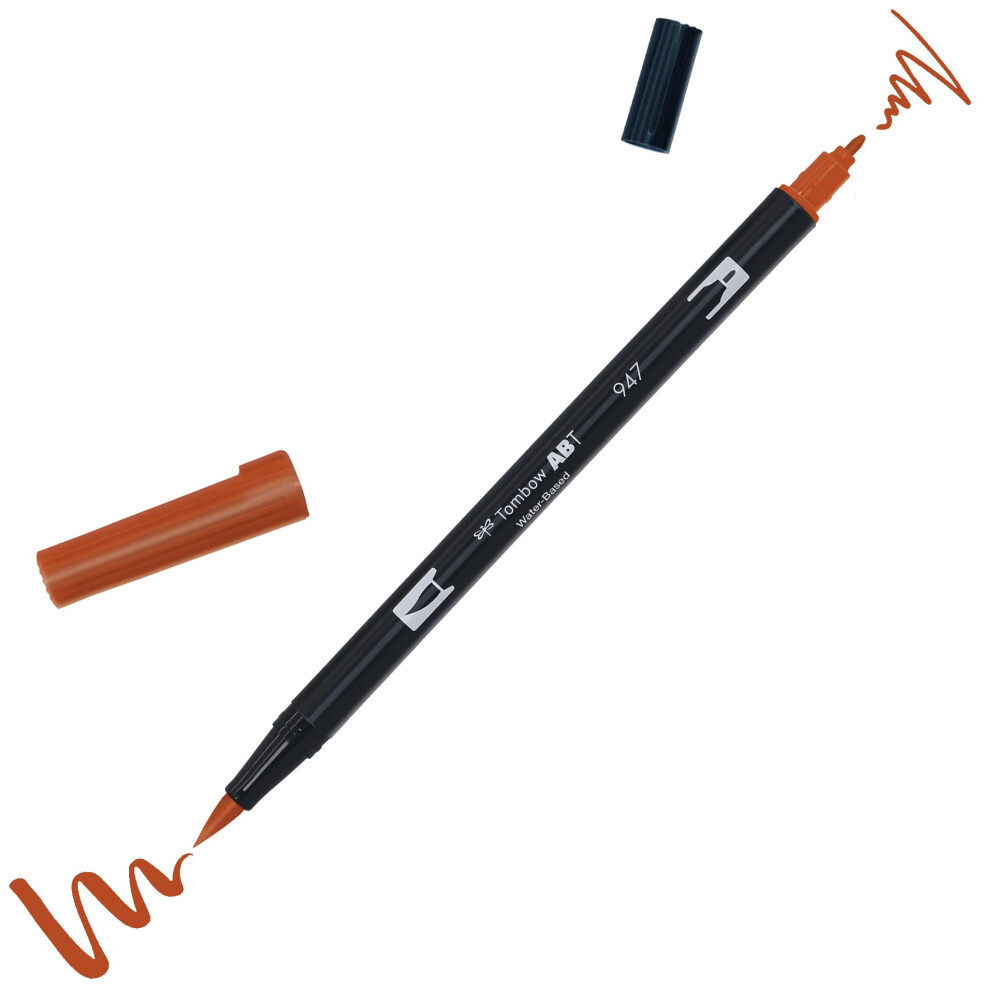 Tombow ABT-947 Pennarello A Doppia Punta, Multicolore-image