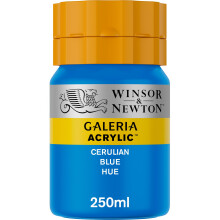 Winsor & Newton Galeria Tinta Acrílica, 250ml (8.4-oz), Azul Cerúleo