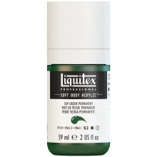 Tinta acrlica profissional para corpo macio Liquitex 59ml (2 onas) Garrafa Seiva Verde Permanente