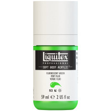 Tinta Acrílica Liquitex Profissional Soft Body, 59ml (2-oz), Verde Fluorescente