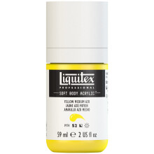 Tinta Acrílica Liquitex Profissional Soft Body, 59ml (2-oz), Amarelo Médio Azo