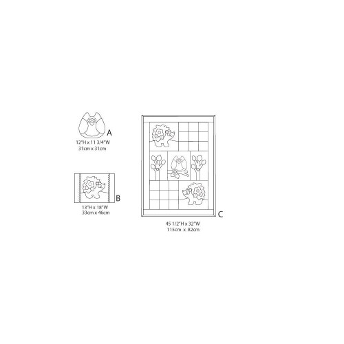 McCall Patterns M6721 Modello per cucire cuscini e trapunte, taglia unica 2