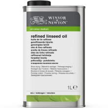W&N - Geraffineerde lijnolie - Blik van 1 liter