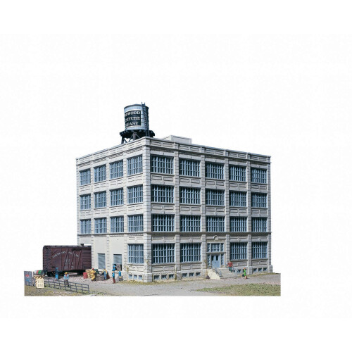 Walthers Cornerstone HO-skala h?rdttr?sm?bler Fabriksstrukturs?t 1