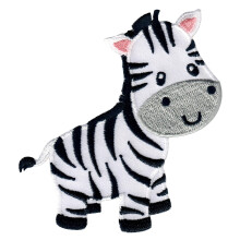 PatchMommy Zebra Patch, Aplique Termocolante para Crianças