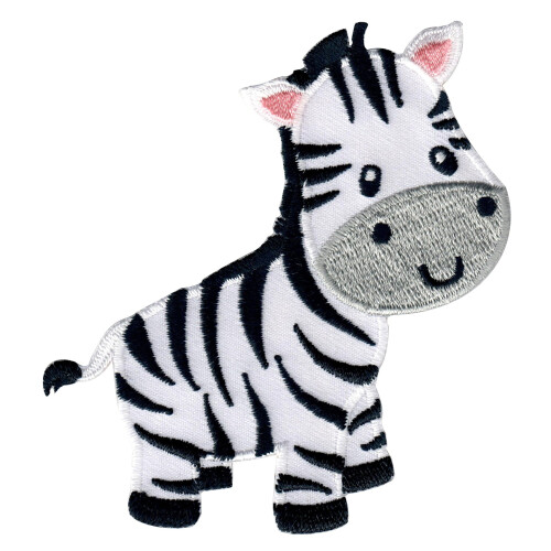 PatchMommy Zebra Patch, Aplique Termocolante para Crianças