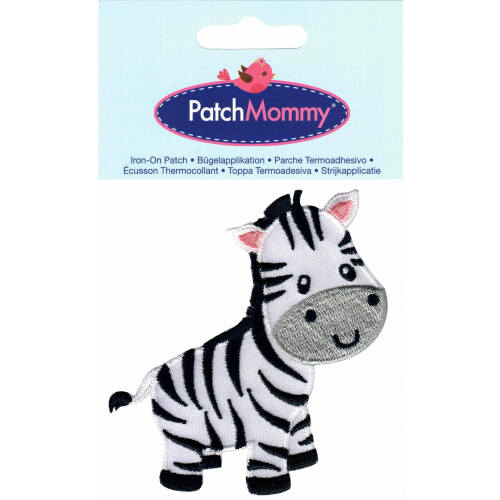 PatchMommy Zebra Patch, Aplique Termocolante para Crianças 2