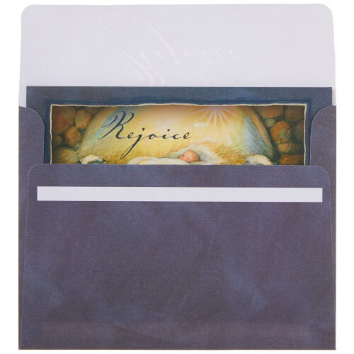 LANG - """"Rejoice"""" Cartes de Natal em caixa Arte de Susan Winget - 18 cartes com 19 envelopes - 5,38 x 6,88 polegadas 2