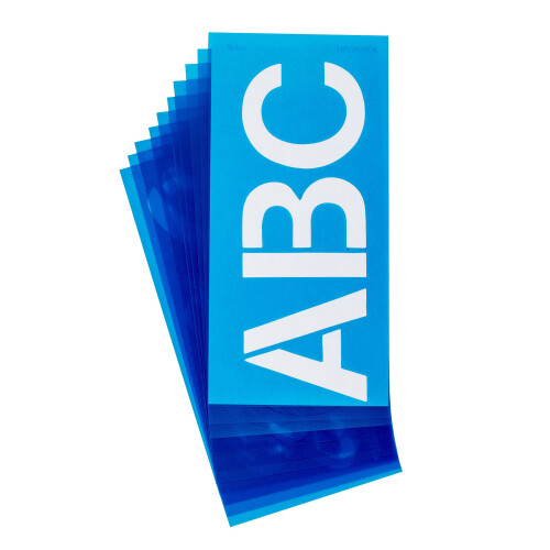 Moldura de Letras Westcott LetterCraft, Fonte Helvetica, Caracteres de 3 Polegadas (SH3-C/15833) 1