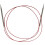 Agulha Circular ChiaoGoo Red Lace 60 polegadas (150cm) Aço Inoxidável tamanho US 8 (5mm) 7060-8 1