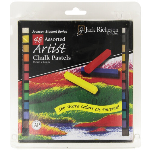 Jack Richeson 400107 Square Jackson Pastels (conjunto de 48)