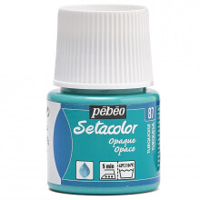 Pebeo Setacolor Opaque Fabric Paint 45ml Turquoise