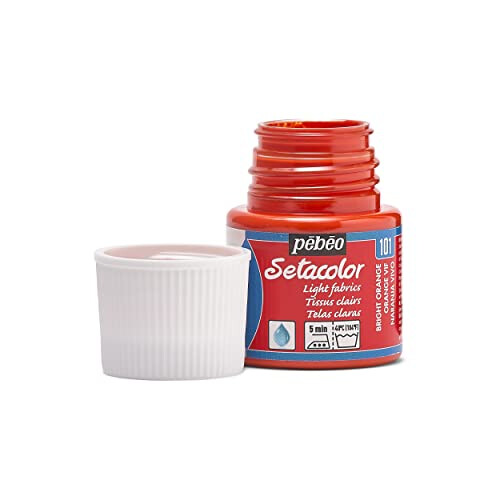 Tinta para tecido Setacolor tecidos claros laranja v… 2