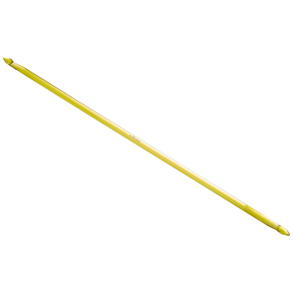 Knit Pro 51423 - Uncinetto Doppio Tradizionale Tunisino, 6 Mm, Giallo-image