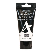 GRUMBACHER Academy Tinta Acrílica Branco de Mistura, Tamanho: 254 oz (C248P)