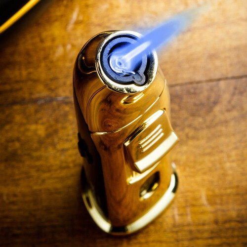 Cigar Suit Cigar Cutter Lighter Ashtray Three-piece Cigar Tool Gift Suit 2