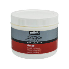 Apprêt - PEBEO - Gesso Studio - 500 ml - Branco - Seca rapidamente - Superfície mate