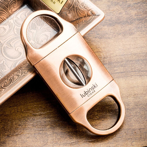 Cigar Tools Suit V-shaped Scissors Alloy Ashtray Three Direct Punch Lighter Retro Gift Box Three-piece Set 2