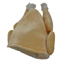 Plys ristet kalkun nyhed Thanksgiving hat