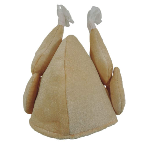 Plys ristet kalkun nyhed Thanksgiving hat 2