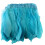 Frangia di piume d'anatra e d'oca color turchese Sowder, 2 iarde 1
