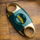 Cigar Suit Metal Lighter Scissors Ceramic Ashtray Three-piece Gift Box Suit 4