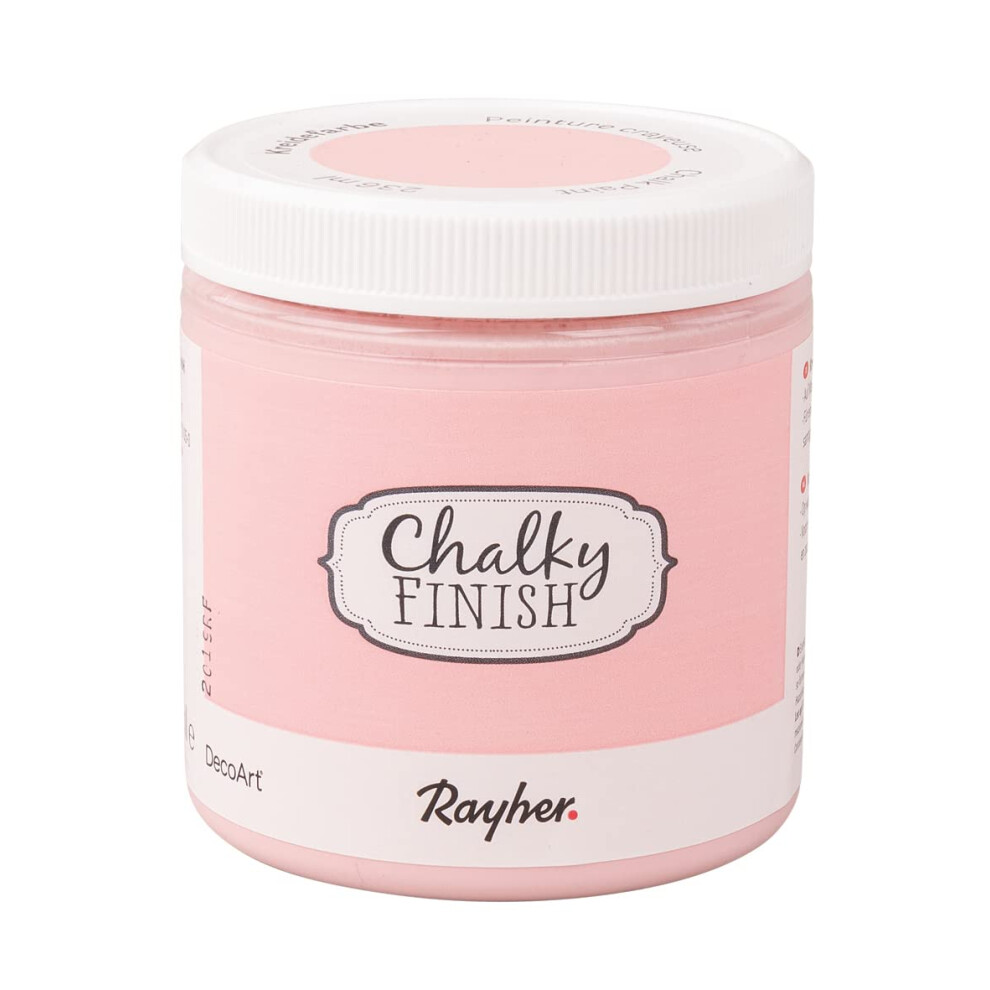 Rayher 38868258 Chalky Finish Paint 236 Ml Rose 4006166405983