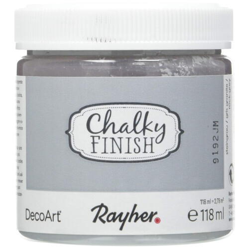 Liituva harmaa Chalky Finish -maali