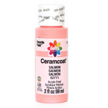 Delta Ceramcoat Tinta Acrílica, 2 oz, Salmão, Pack de 1
