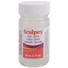Polyform Sculpey Glaze  1-Ounce  Satin (2)