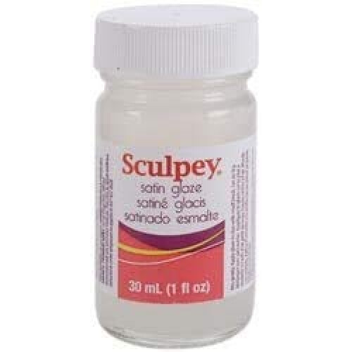 Polyform Sculpey Glaze 1-Unze Satin (2)