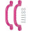 Schommelset Stuff Speeltuinhandvatten met SSS-logosticker Roze 10"""" 1