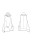VOGUE PATTERNS Vogue Patterns V9112 Damenkleid, Gr      e Y (XSM-SML-MED) 3
