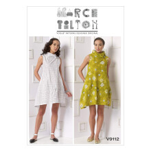 Vogue Patterns V9112 Damenkleid, Gr      e Y (XSM-SML-MED)