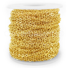 CleverDelights 3x4 mm-es kbellnc - arany sznu - 30 lb