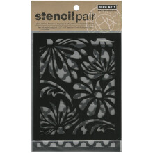 Hero Arts Schablonen 6,25 x 5,25 2/Pkg-Bl   tenbl   tter