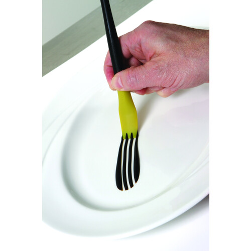 Mercer Culinary Silikone Lancet Arch Plating Brush 3mm 1